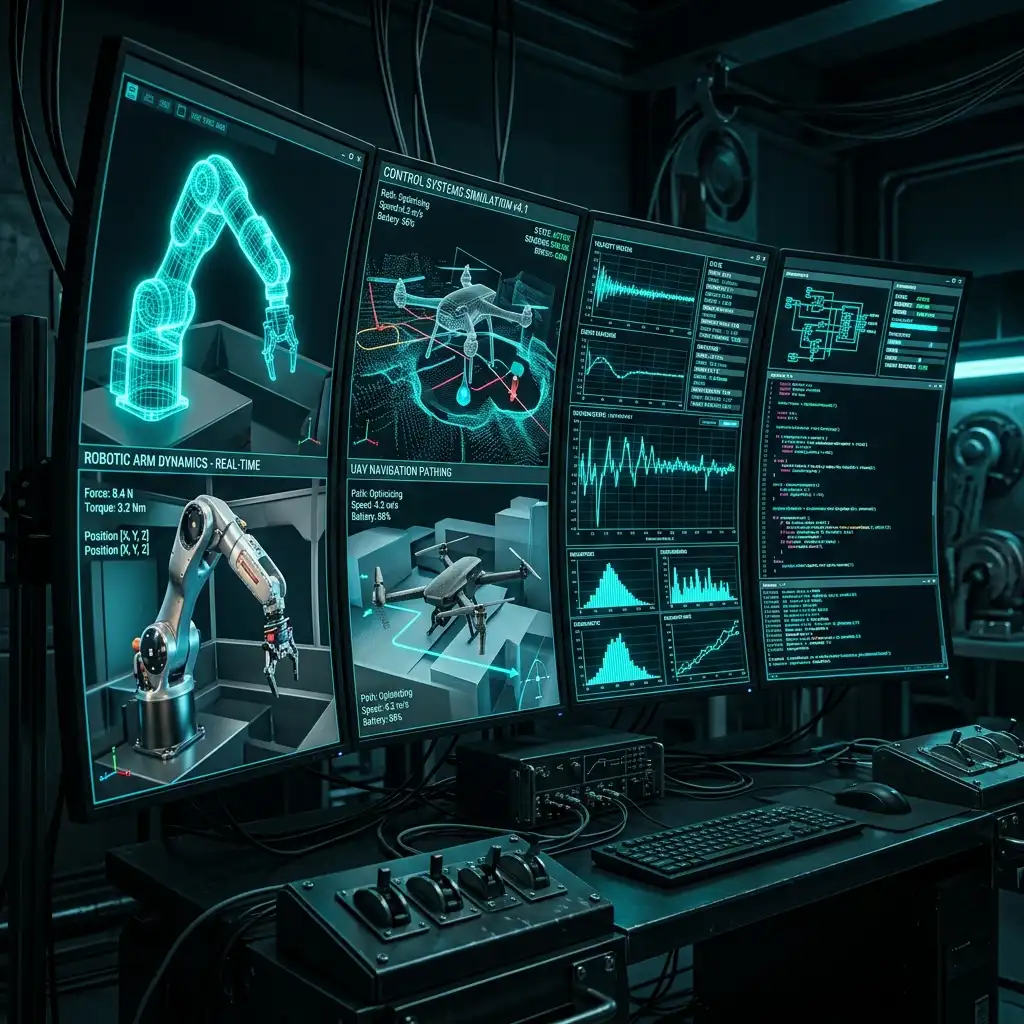 High-fidelity control logic and system simulation