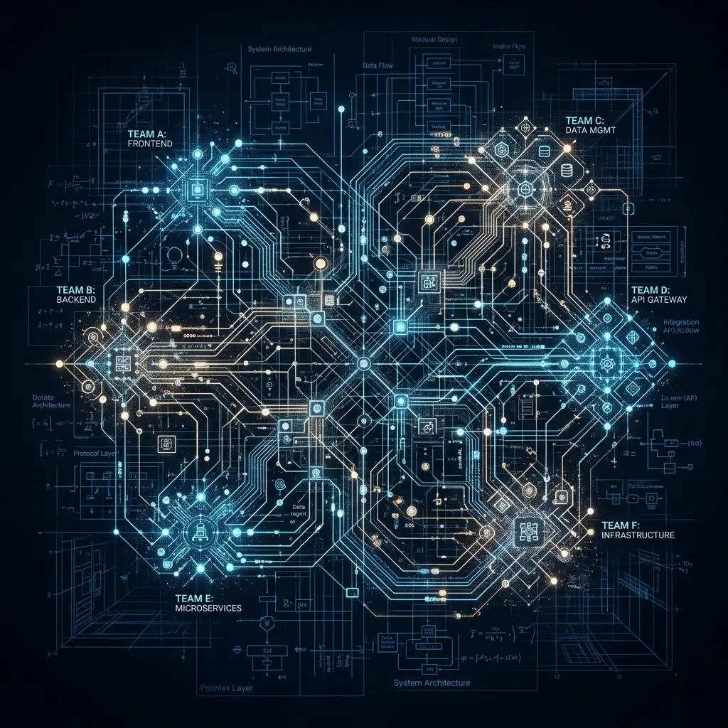 Technical representation of complex system architecture
